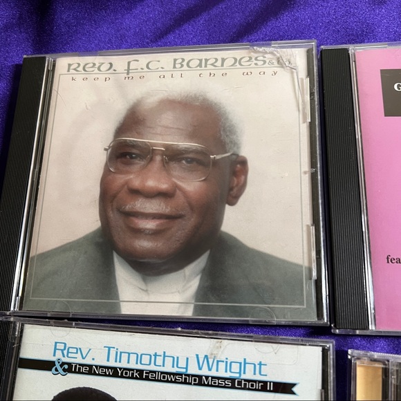 ๐5 CD's Rev Barnes, Rev Wright, Rev Lands, Young Adult Choir, Calling Lord - Picture 2 of 15